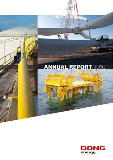 Thumbnail Ørsted Annual Report 2010