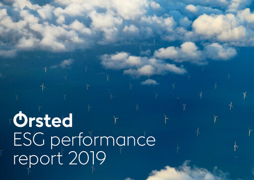 Thumbnail Ørsted ESG Report 2019