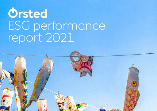 Thumbnail Ørsted ESG Report 2021