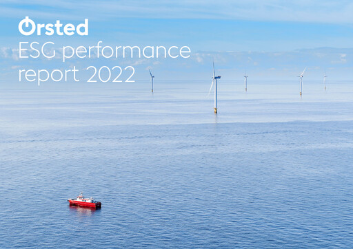 Thumbnail Ørsted ESG Report 2022