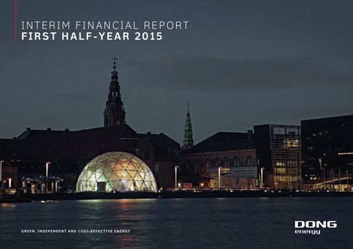 Thumbnail Ørsted Half-year Report 2015-h1