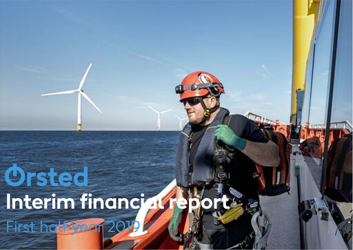 Thumbnail Ørsted Half-year Report 2019-h1