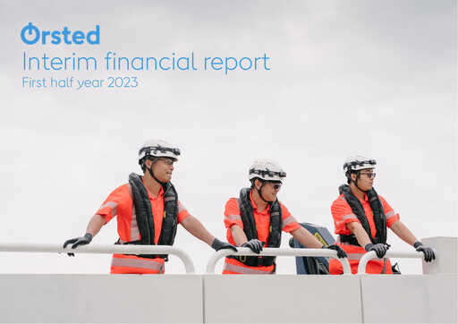 Thumbnail Ørsted Half-year Report 2023-h1