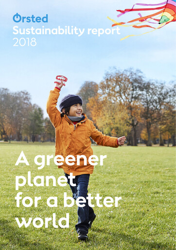 Thumbnail Ørsted Sustainability Report 2018