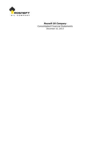 Thumbnail Rosneft Bilan financier 2013