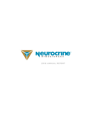 Thumbnail Neurocrine Biosciences
 Annual Report 2018