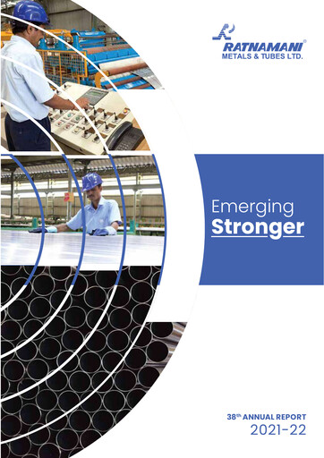 Thumbnail Ratnamani Metals & Tubes Annual Report 2021-2022