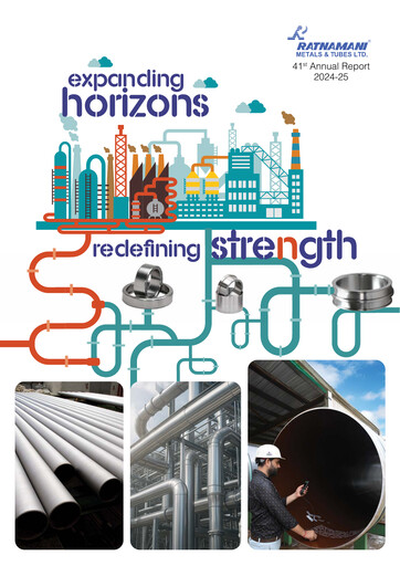 Thumbnail Ratnamani Metals & Tubes Annual Report 2024-2025
