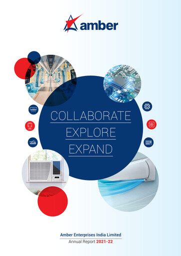 Thumbnail Amber Enterprises India
 Annual Report 2021-2022