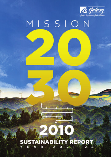 Miniature Galaxy Surfactants
 Rapport de durabilité 2021-2022