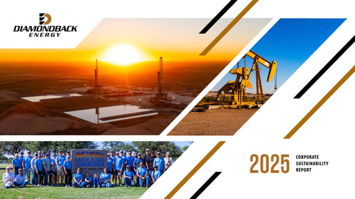 Thumbnail Diamondback Energy
 Sustainability Report 2025