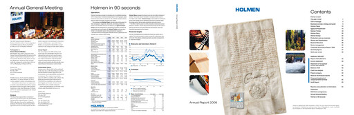 Thumbnail Holmen
 Annual Report 2008