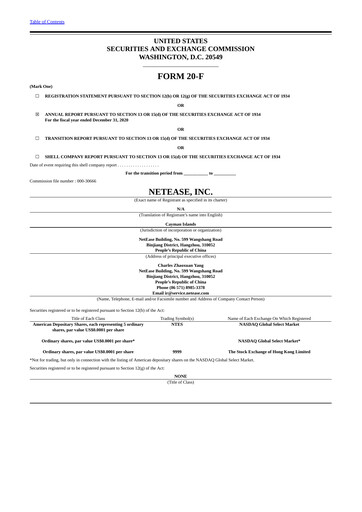 Thumbnail NetEase Annual Report 2020