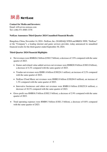 Thumbnail NetEase Quarterly Report 2024-q3