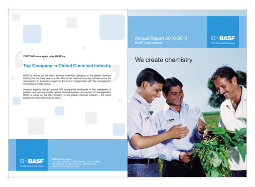 Thumbnail BASF India Annual Report 2010-2011