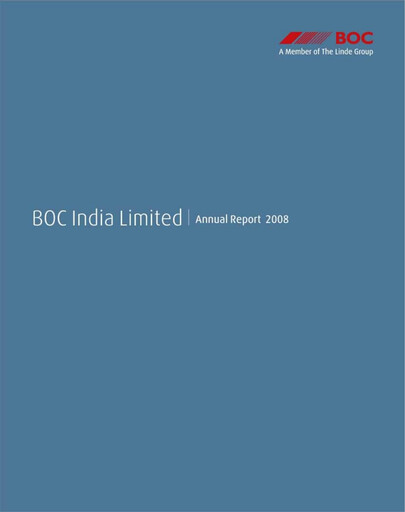 Thumbnail Linde India Annual Report 2008