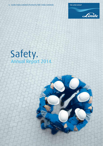 Thumbnail Linde India Annual Report 2014