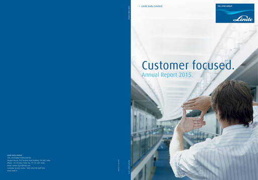 Thumbnail Linde India Annual Report 2015