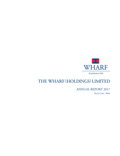 Thumbnail Wharf Holdings Annual Report 2017