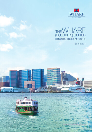 Thumbnail Wharf Holdings Half-year Report 2016-h1