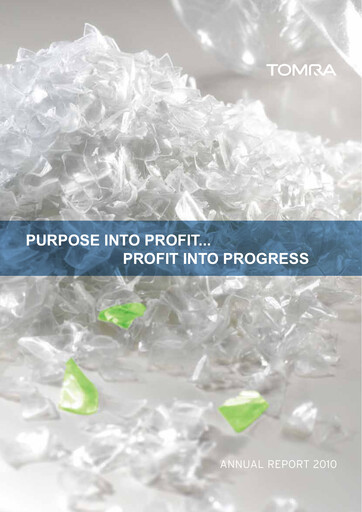 Thumbnail Tomra Annual Report 2010
