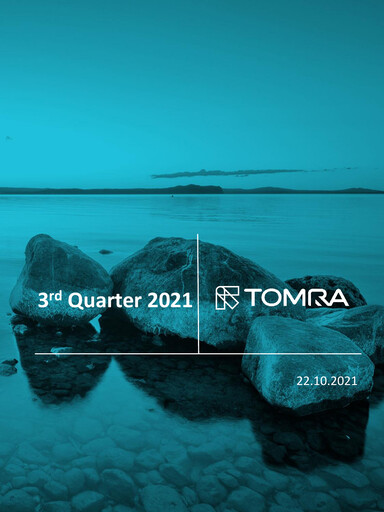 Vorschaubild Tomra Quartalsbericht 2021-q3