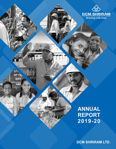 Thumbnail DCM Shriram Annual Report 2019-2020