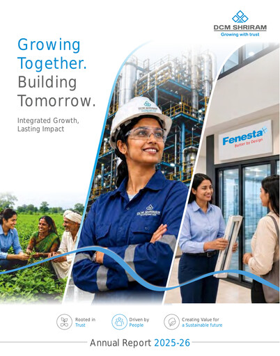 Thumbnail DCM Shriram Annual Report 2025-2026