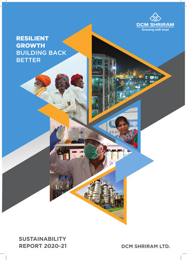 Thumbnail DCM Shriram Sustainability Report 2020-2021