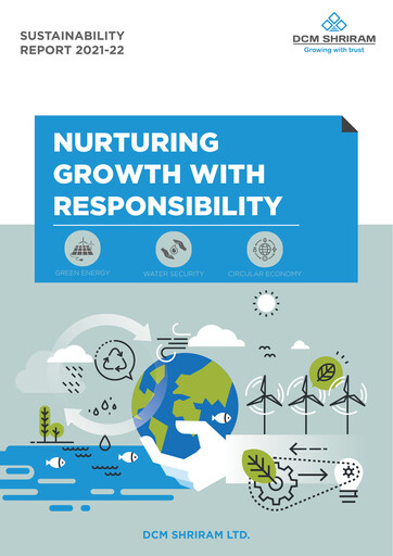 Thumbnail DCM Shriram Sustainability Report 2021-2022