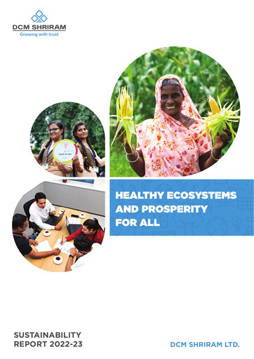 Thumbnail DCM Shriram Sustainability Report 2022-2023