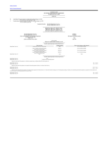 Thumbnail Digital Realty Annual Report 2025