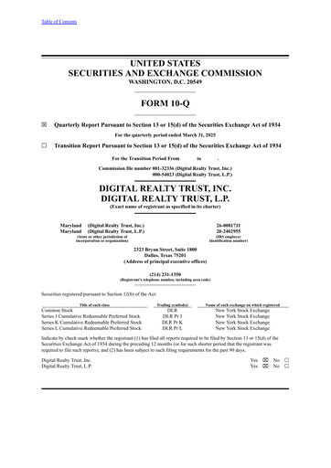 Thumbnail Digital Realty Quarterly Report 2025-q1