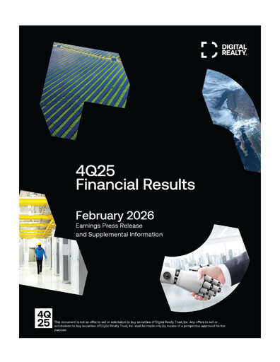 Thumbnail Digital Realty Quarterly Report 2025-q4