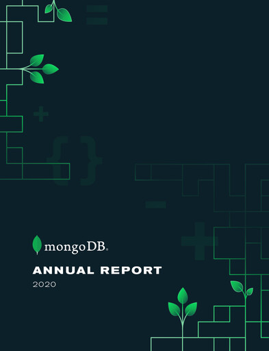 Thumbnail MongoDB Annual Report 2020
