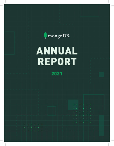 Thumbnail MongoDB Annual Report 2021