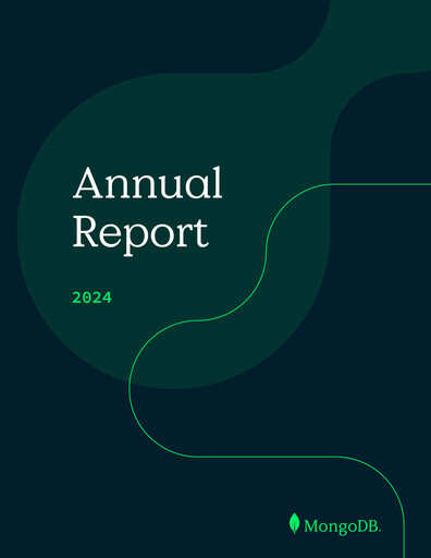 Thumbnail MongoDB Annual Report 2024