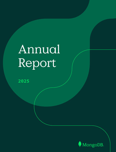 Thumbnail MongoDB Annual Report 2025