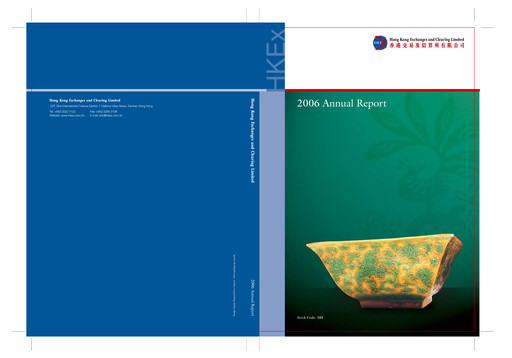 Thumbnail Hong Kong Exchanges & Clearing Annual Report 2006
