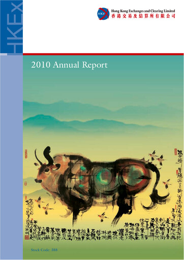 Thumbnail Hong Kong Exchanges & Clearing Annual Report 2010
