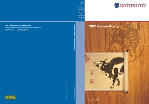 Thumbnail Hong Kong Exchanges & Clearing Half-year Report 2009-h1