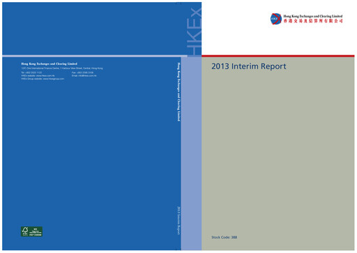 Thumbnail Hong Kong Exchanges & Clearing Half-year Report 2013-h1