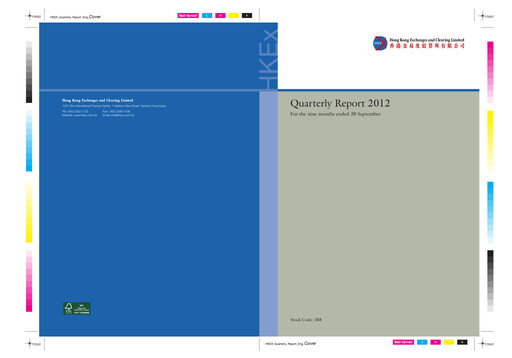 Thumbnail Hong Kong Exchanges & Clearing Quarterly Report 2012-q3