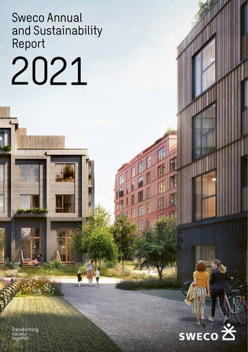 Thumbnail Sweco Annual Report 2021