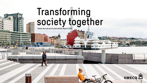 Thumbnail Sweco Annual Report 2023
