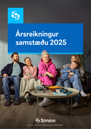 Thumbnail Síminn hf. Financial Statement 2025