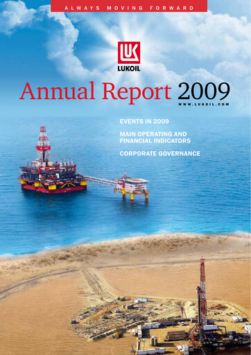 Vorschaubild Lukoil Jahresbericht 2009