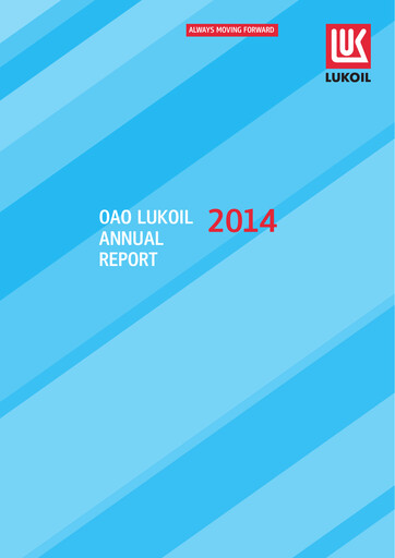 Vorschaubild Lukoil Jahresbericht 2014