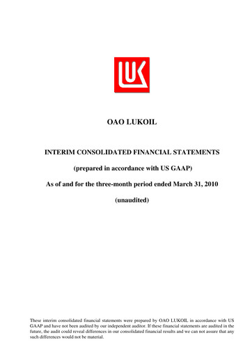 Thumbnail Lukoil Financial Statement 2010-q1