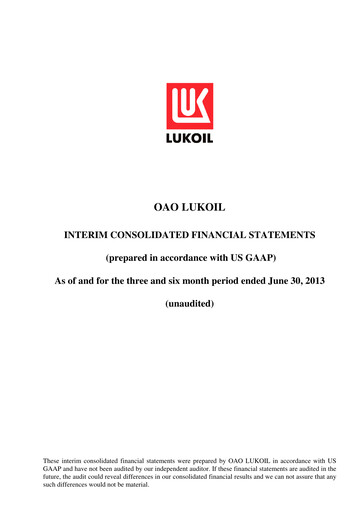 Thumbnail Lukoil Financial Statement 2013-h1
